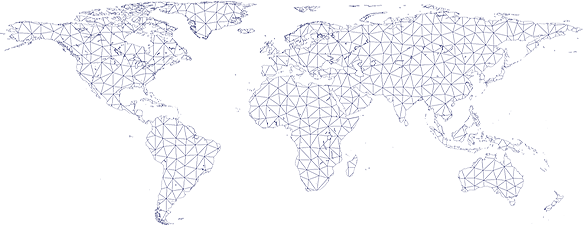 global outline abstract map